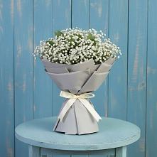 Букет цветов из:  Гипсофила в Новомарковке