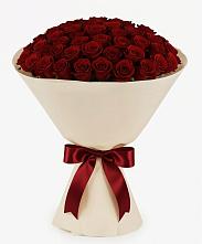 Букет 101 Бордовая роза Блэк Бакарра #REPLACE_PRED# Новомарковке