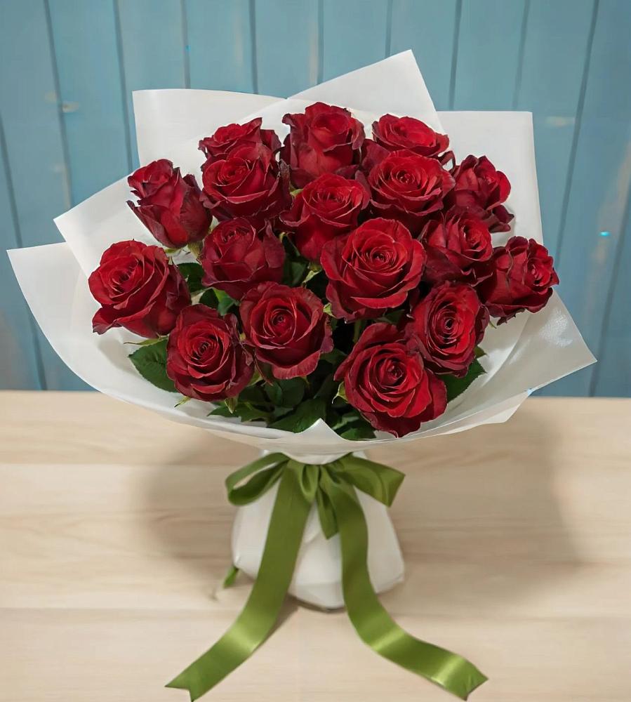 Букет Красные розы в Новомарковке