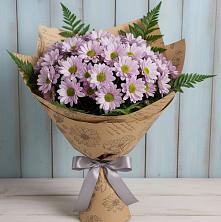 Букет цветов из:  Хризантемы в Новомарковке