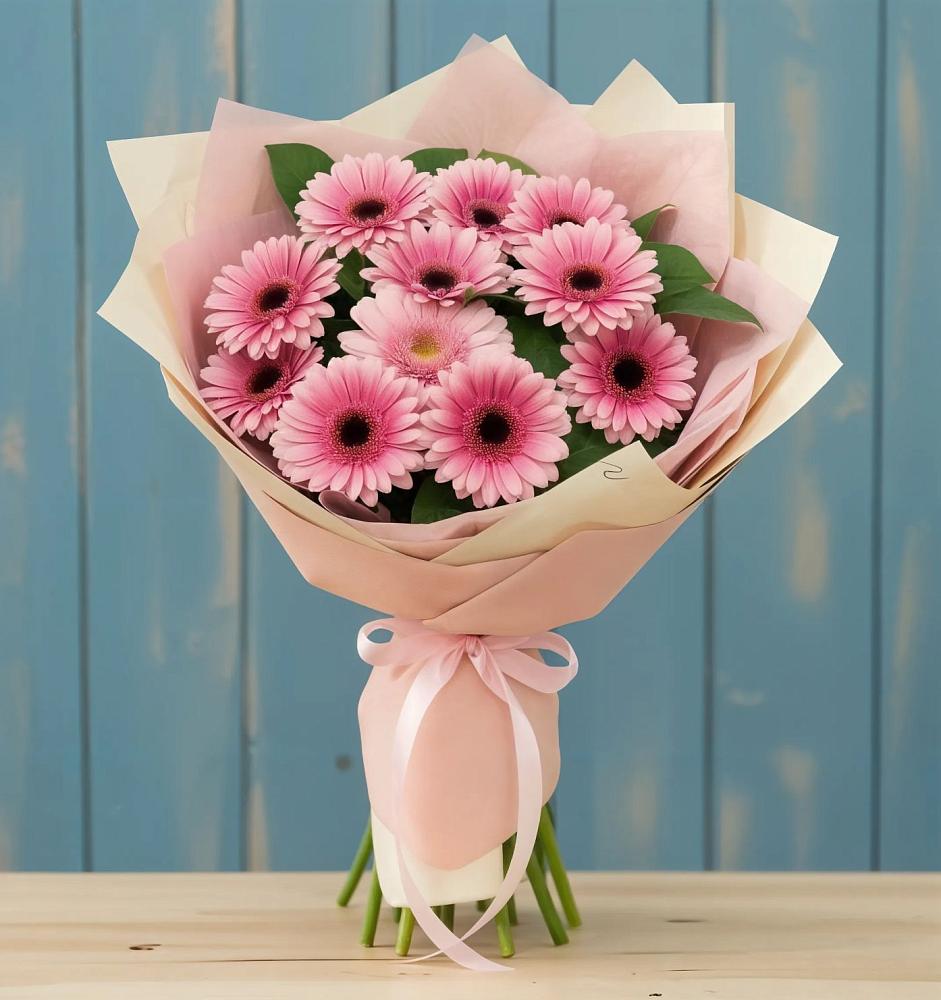 Букет цветов из: Герберы в Новомарковке