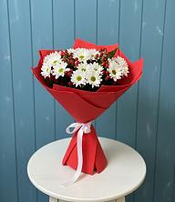 Букет цветов из:  Хризантемы в Новомарковке