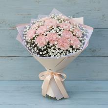 Букет цветов из:  Гвоздики в Новомарковке
