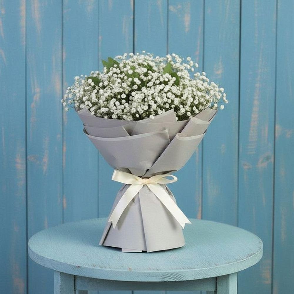 Букет цветов из: Гипсофила в Новомарковке