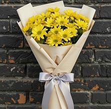 Букет цветов из:  Хризантемы в Новомарковке