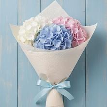 Букет цветов из:  Гортензия в Новомарковке
