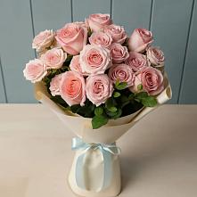 Букет Розовый шарм в Новомарковке