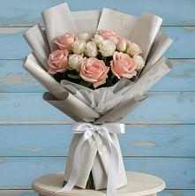 Букет цветов из:  Розы в Новомарковке