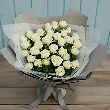 Букет Белоснежная нежность в Новомарковке