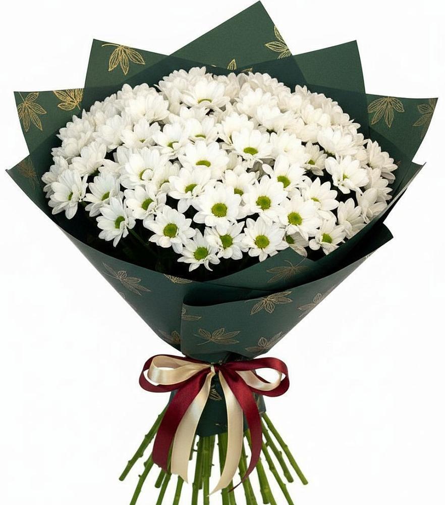Букет цветов из: Хризантемы в Новомарковке