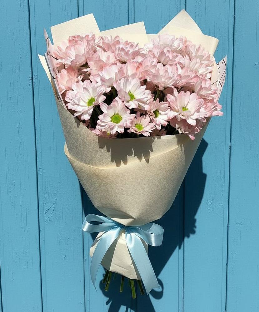 Букет цветов из: Хризантемы в Новомарковке