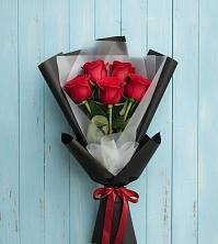 Букет цветов из:  Розы в Новомарковке