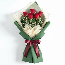 Букет цветов из:  Розы в Новомарковке