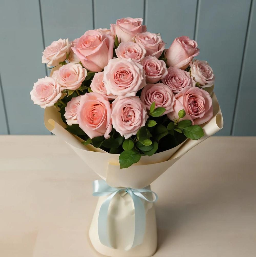 Букет Розовый шарм в Новомарковке