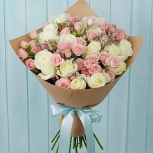 Букет цветов из:  Розы #REPLACE_PRED# Новомарковке